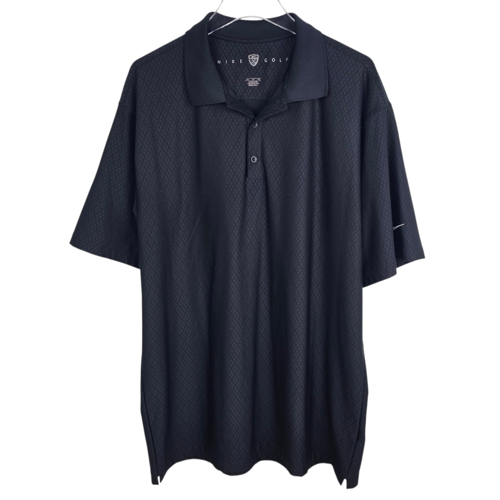 Vintage Nike Golf DriFit Black Polo Shirt